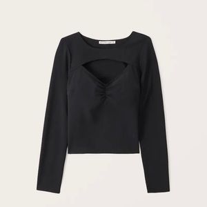 Abercrombie cut out long sleeve